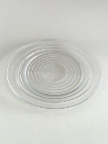 Aino Aalto Clear Serving Plate 250mm