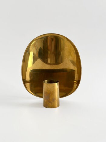 Brass Wall Candle Holder