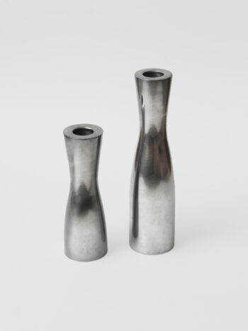Aluminum Different Height Candlesticks