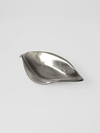 Textured Aluminum Serving Bowl