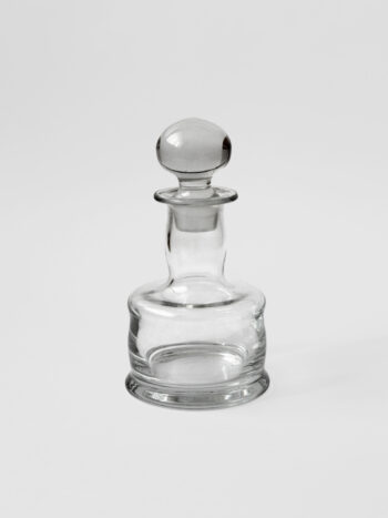 Clear Glass Mini Decanter