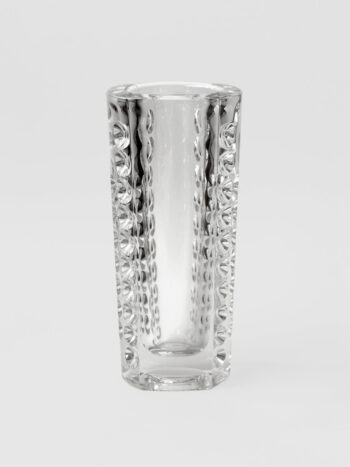 Rudolf Jurnikl Mid-Century Crystal Glass Vase
