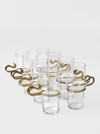 Börge Lindau & Lindekrantz Orrefors Set Glasses