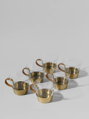 Albert Gustav Bunge (1893–1967) Coffee Cups Set, 1950s