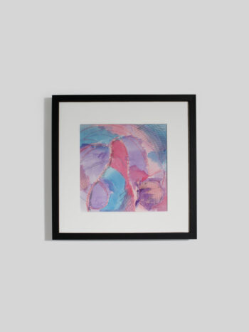 Abstract Still Life #2, 32x32cm, Watercolour, Pastel, Pencil