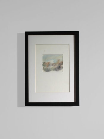 Abstract Watercolour Vintage Painting In Light Shades