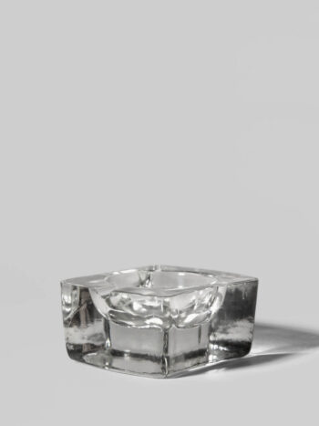 Mid-Century Modernist Massive Glass Ashtray