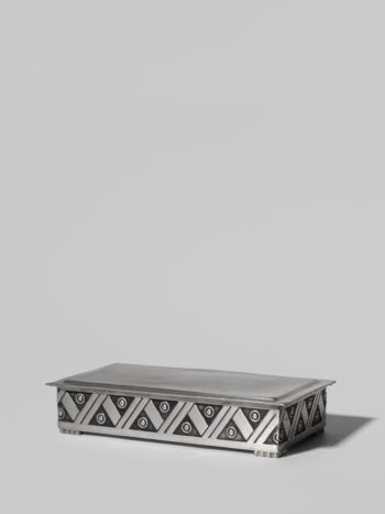 Pewter Trinket Box, Norway, 1940s